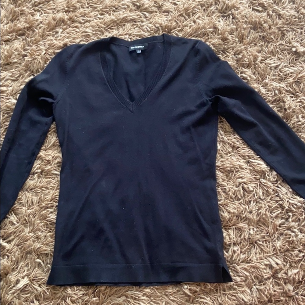 525 American black sweater XS